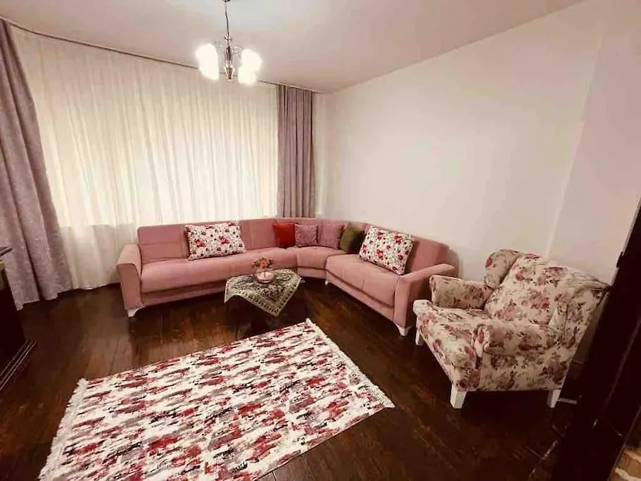 公寓 Arya 3 Bedroom Family Pink Flat 伊斯坦布尔